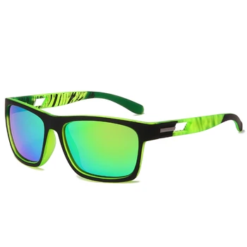 LongKeeper Moških Polarizirana sončna Očala Klasičnih Kvadratnih Vožnje Anti-Glare sončna Očala Letnik Športih na Prostem, Črna Očala za Moške