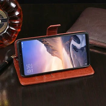Luksuzni Denarnice Primeru Za Xiaomi Mi Max 3 Zadevo za 6,9 palca Flip Coque Kritje PU Usnje Stojalo Telefon Torbe kovčki Za Xiaomi Mi Max3 Pokrov