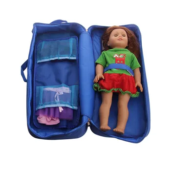 Lutka Pribor 43 cm Prerojeni Baby Doll In 18-palčna Ameriški Lutka Igrače za Otroke, Lutka Prtljage, Najboljše Darilo Za Otroke