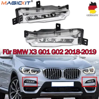 MagicKit Levi Sprednji Desni Strani LED Luči za Meglo Lučka 63177412527 Primerni za BMW X3 G01 X4 G02 2018-2019