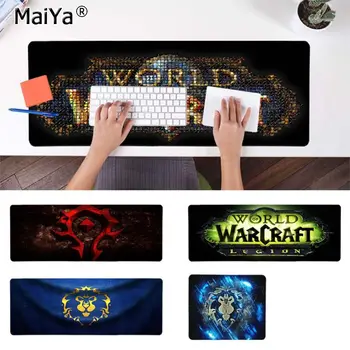 Maiya Lep Anime World of Warcraft Legije Edinstveno Namizje Pad Igra Mousepad Gume PC Gaming Računalnik mousepad