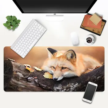MaiYaCa Svoje Preproge Fox Gume Miško Trajne Namizje Mousepad Gaming Mouse Pad Velike Deak Mat 700x300mm za overwatch/cs pojdi