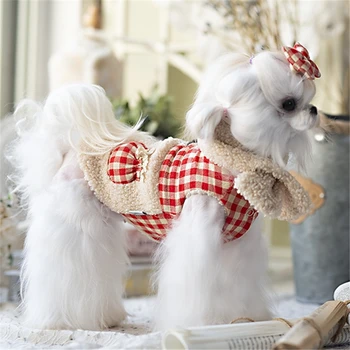 Majhne Hišne Pes Pozimi Topla Oblačila Chihuahua Pudelj Toy Kuža Oblačila