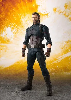 Marvel Dejanje Slika SHF Captain America Infinity Vojne Model Igrače