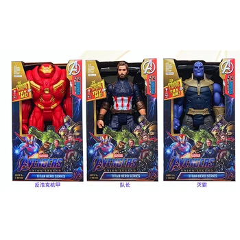 Marvel Igrače Na Maščevalec Endgame 30 CM Super Junak Hulk, Thor Thanos Wolverine Spider Man Iron Man Akcijska Figura, Igrače, Lutke