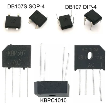 MCIGICM 2500PCS DB107 KBP307 KBPC1010 KBU1010 KBPC1510 diode most usmernik KBPC608 KBPC610 KBPC2510