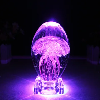 Meduze lučka meduze lahka 3D Božični otroška nočna lučka baby lampara LED Multicolor Razsvetljave Za Otrok Darila Dekor