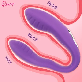 Mehka G spot Vibrator 10 hitrost stimulator Klitorisa spola igrače, za pare, USB polnilne z vibriranjem massager Ženski Odrasle sex igrače