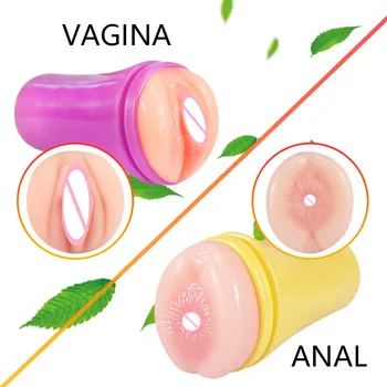 Mehke Silikonske Moški Masturbator Spolnih Igrač za Moške Žep Muco Pravi Vagina 3D Umetna Vagina Ponaredek Analni Erotične Igrače za Odrasle