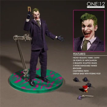 Mezco Eno:12 Joker Mary Shelley ' s Frankenstein Zeleno Puščico Dejanje Slika Zbirateljske Model Igrača