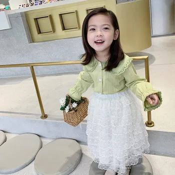 Mila Chou Dekleta Obleko Belo Torto Petticoat Božično zabavo Princesa Obleko Otroci Obleke za Dekleta Otrok Rojstni dan vestidos