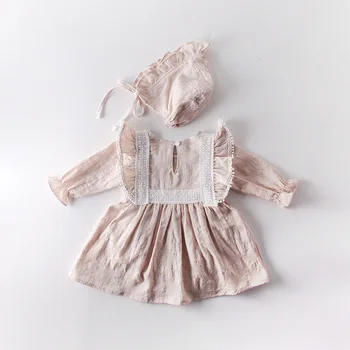MILANCEL baby obletnico dan oblačila, čipke baby bodysuits bombaž obleko bodysuits za dekleta
