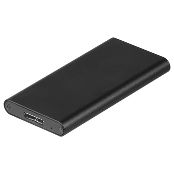 Mini SATA SSD Disk mSATA za USB 3.0, 5Gbps Zunanji Prenosni Mobilni Box Ohišje Ohišje iz Aluminija Podporo 4TB za Prenosni RAČUNALNIK