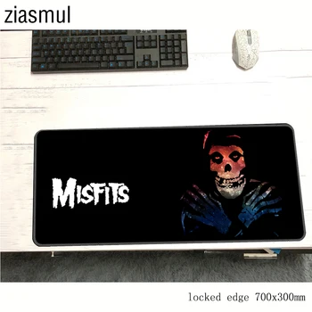 Misfits padmouse 700x300x2mm gaming mousepad igra locrkand mouse pad igralec računalniški mizi Naravne Gume mat notbook mousemat pc
