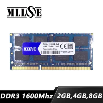 MLLSE 2gb 4gb 8gb 16gb DDR3 1600 mhz pc3L-12800 sdram pomnilnika ram laptop, memoria 4g 2g 8g DDR3L 1600mhz PC3-12800 zvezek