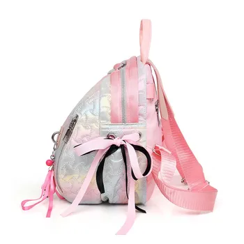 Moda mavrica holografski laser nahrbtnik trak obesek študentov šolsko torbo za dekleta, dame majhno potovalno torbo nahrbtnik 2019