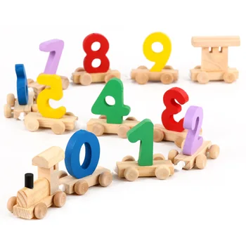 Montessori Matematiko Igrače Za Otroke Učenje, Izobraževanje Igrače, Lesene Digitalni Igre dekleta countable materiala brinquedos