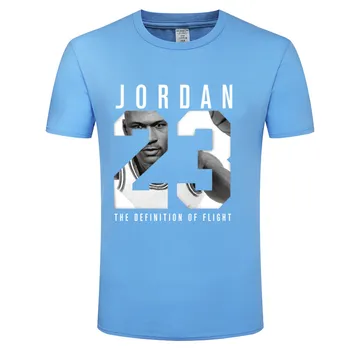 Moška T-shirt majica Bombaž Jordan 23 Posadke vratu T-shirt Poletje Moških Priložnostne T-shirt Moda XS-2XL Svoboden T-shirt 2020 Novo Jordan 23
