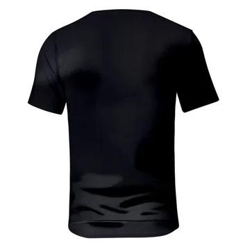 Moške 3D T-Shirt Bodybuilding Simulirani Mišice Tattoo T-Shirt Priložnostne gola koža prsih mišice Tee Smešno Majico Kratek Rokav Obleke