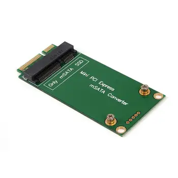 MSATA SSD, da SATA Mini PCI EXPRESS SSD Riser Card Adapter Pretvornik za Prenosni računalnik Mini PCI e, SATA