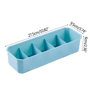 Multi-Celice Nogavice, Spodnje Hlače Škatla Za Shranjevanje Plastični Namizni Organizator Polje Gospodinjski Predmeti, Nordijska Predal Posode