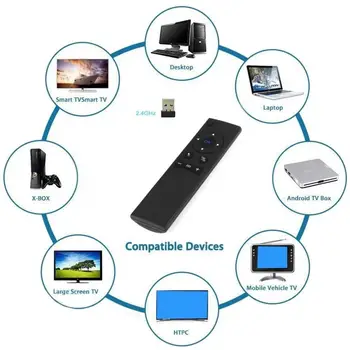 MX6 2.4 G Brezžični Telefonski IR upravljalnikom Zraka Miško USB2.0 Sprejemnik za PS3/PS4 Gamepad Igralna Pametna Android TV Box PC