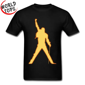 Najnovejši Skupina Mladih T Shirt Queen Freddie Rock T-Shirt Michael Jackson Bombaž Meri Vrhovi Srajce Crewneck Moški