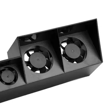 Najnovejši za normalno PS4 Navijači USB Ventilator Hladilnika Zunanje Turbo Nadzor Temperature 5 ventilator Za Playstation Zunanje Turbo Hladilnik