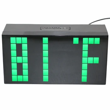 Namizni Digitalni Budilka Odštevanje LED Ura 3-palčni Visok Mest Velik Zaslon z Temperatura Koledarski Datum Wall Mount