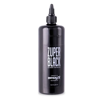 Naravni 12 oz (360ml) Tatoo Črnilo Veliko Steklenico Zuper Black Tattoo Pigment Boay Barve Tatoo Dobav