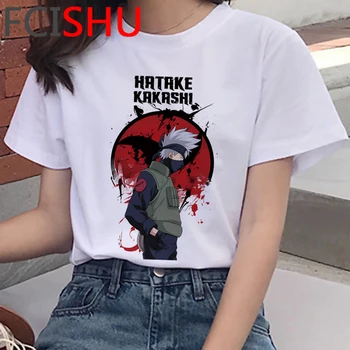 Naruto T Shirt Akatsuki Harajuku Smešno Risanka Ženske Japonski Anime T-shirt Sasuke Ullzang Grafični Tshirt 90. letih Vrhu Tees Ženski