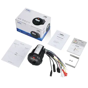 Nepremočljiva Bluetooth Morskih Digitalnih Medijev Stereo Sprejemnik z MP3 Predvajalnik, AM, FM Radio in USB za Pretakanje Glasbe na Čolne Golf