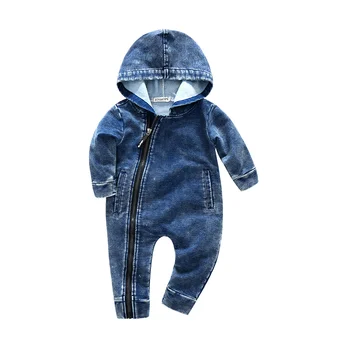 New Visoke kakovosti spomladi in jeseni Priložnostne Moda Newborn Baby Ropmer Risanka Dolgimi Rokavi Dojenček Fant Obleke