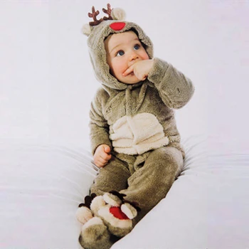 Newborn Baby Oblačila Božič Malo Jelenov Cosplay Baby Girl Obleke Fant, Igralne Obleke Otroški Kostum Za Dekleta Brezplačna Dostava