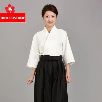 Nova Japonska Koreja Slog Kimono Srednje Rokav Natakar Natakarica Delo Enotno Restavracija višjega Kuhar Kuhar Uniforme LN01