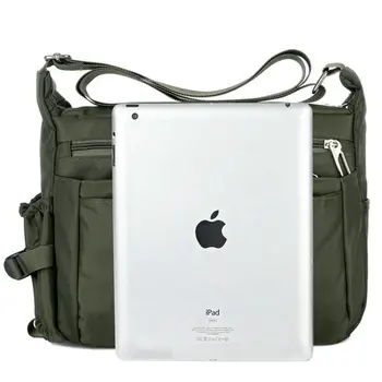 Nova Moda Priložnostne Ramenski Messenger Bag Splash-proof Najlon Ramo Torbe, Moda Crossbody Vrečke z vodo pasu 896