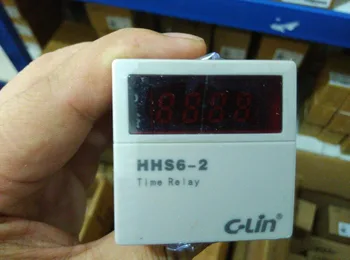 Nova različica HHS6N-2 zamenjajte C-Lin HHS6-2 DH48S-2Z Časovni Rele AC380V AC220V 24v 12v 110v
