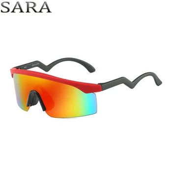 Nova sončna Očala, Ženske Športe na Prostem sončne Očala za Moške UV400 Očala Zrcalni Objektiv Odtenki gafas de sol Z Box