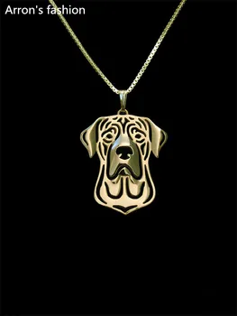 Nova trendovska Tosa Inu pes nakit, ogrlico, obesek za ženske gold silver plated izjavo