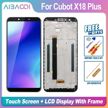 Novi Originalni 5.99 Palčni Zaslon na Dotik+2160x1080 LCD Zaslon+Okvir Skupščine Zamenjava Za Cubot X18 Plus Android Telefon 8.0