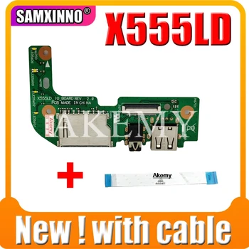 Novi Originalni kabel Za Asus X555 X555L X555LD X555LD_IO USB AUDIO CARD READER ODBOR REV:2.0 MB Testirani Hitro Ladjo