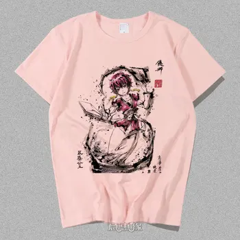 Novo Akatsuki no Yona Cosplay t-shirt Anime Yona Dawn Ayuna Princesa PrInk slikarstvo Moški majica s kratkimi rokavi Poletje Bombaž Tees Vrhovi