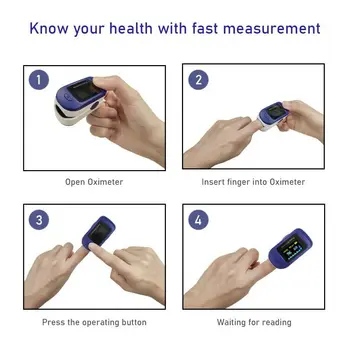 Novo Kisika v Krvi Meter se Nanaša na Sponko-tipa Pulz Prst Nasičenost Monitor Prst Oximeter Puls