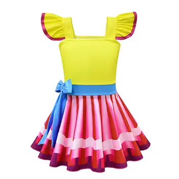 Obleko Za Dekle, Princesa Kostume Fancy Mickey Belle Obleke Haljo Moana Sneguljčica Elsa Ana Obleke Poletje Otroci Oblačila