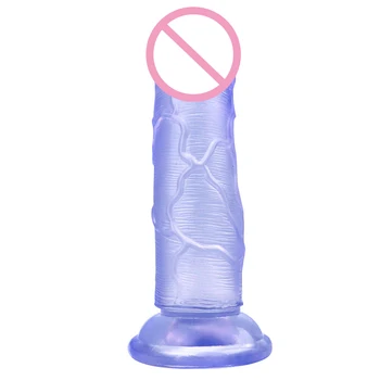 Odraslih priročnik masturbacija palico jelly serije dildo majhen penis simulacije ponaredek penis močno bedak ženski seks odraslih izdelki