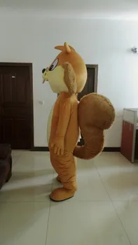 Oglaševanje Veverica Maskota Kostum Halloween Cosplay Odrasle Osebe Xmas Obleko nas Zanimivo, Smešno Risani Lik Oblačila @@