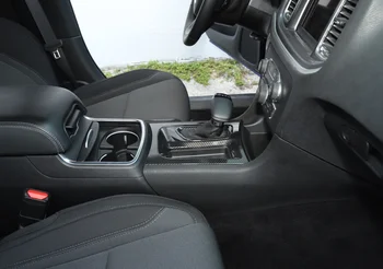 Ogljikovih Vlaken ABS, Centralni Nadzor Prestavna Plošča Trim Za Dodge Charger-2020