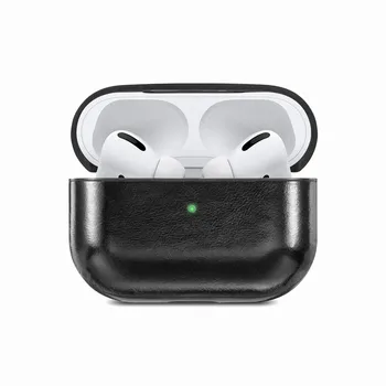 Ohišje Za Apple Airpods Pro Zajema Univerzalna Slušalke Slušalke luksuzni Pravega Usnja primeru Za airpods pro Zaščitni pokrov