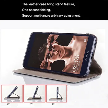 Ohišje za Huawei Honor Prikaz 20 10 Kariran slog Platna vzorec Usnja Flip Pokrov za Čast V20 V10 primerih Coque