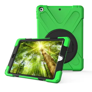 Ohišje Za iPad Mini 1/2/3, Otroci Varno Oklep Oporo Tablet Kritje Shockproof Težka Lupini Strani / Ramenski Trak Avto